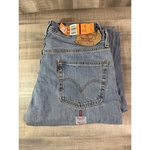 VTG Levi's 501 Button Fly Jeans for Men, Light Blue NWT BLUE JEANS 36x32